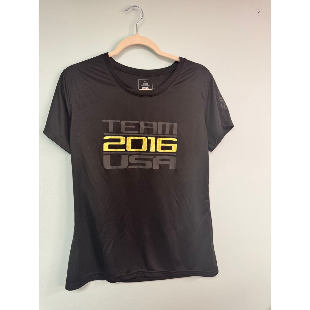 EUC! USA Team Apparel 2016 Olympic Short Sleeve Shirt